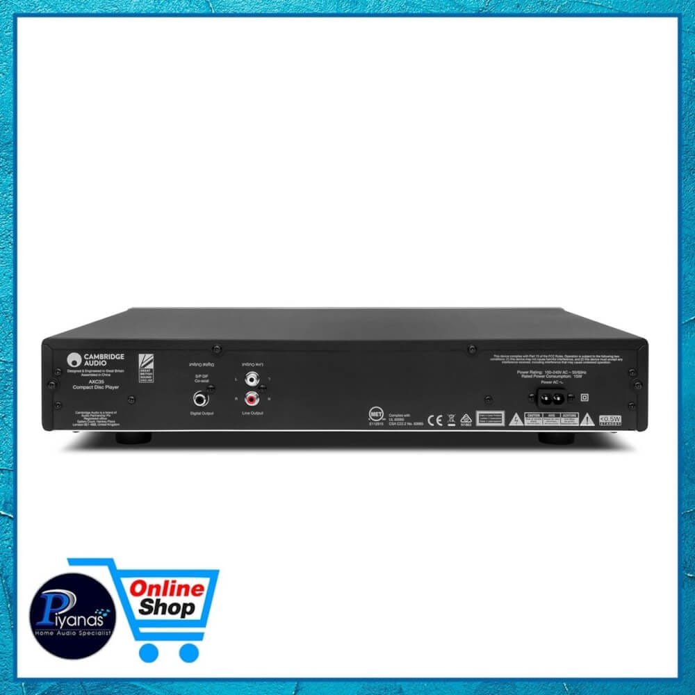 เครื่องเล่นซีดี CAMBRIDGE AUDIO : AX-C35 (GREY)_4